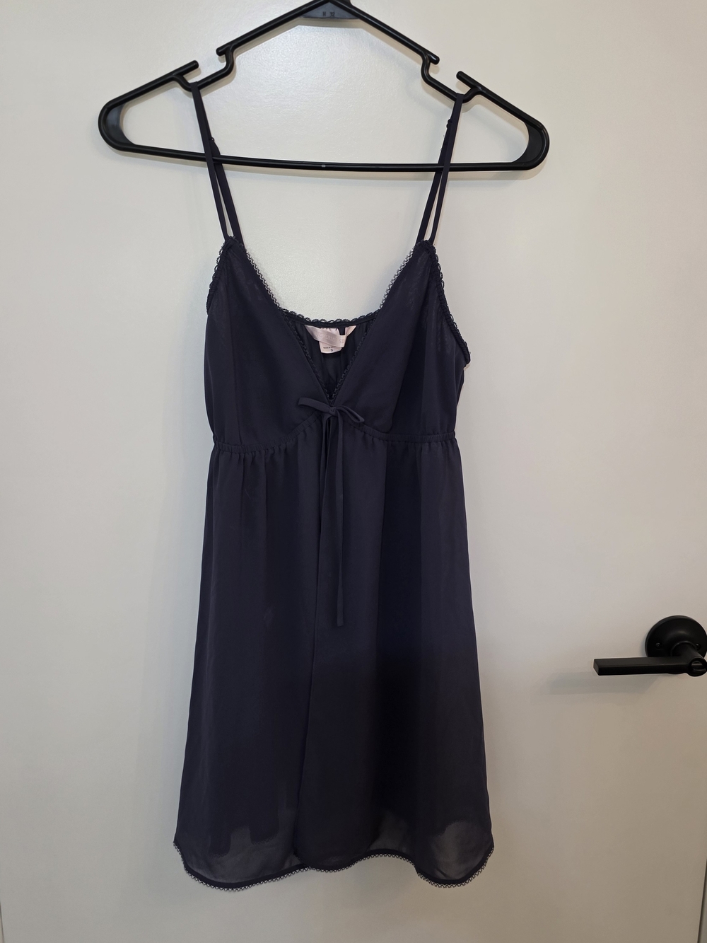 Women’s Purple Lace-Trim Chemise